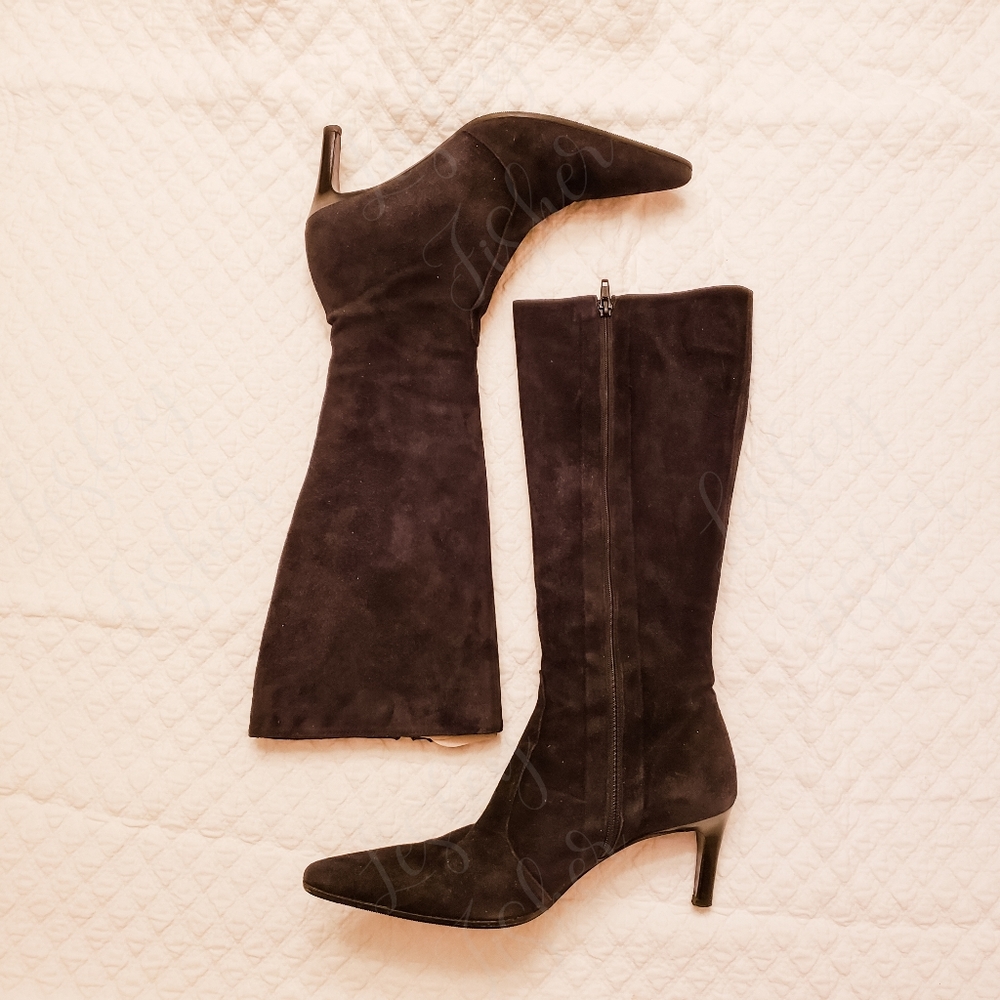 Emily in Paris Inspo: Enrico Antinori Suede Boots
